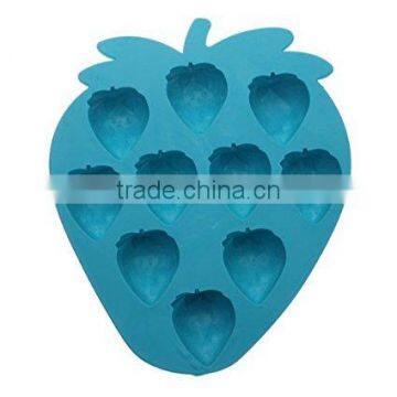 11098 Popular Baking Tools Silicone Strawberry Shape Cake Moulds photo-4