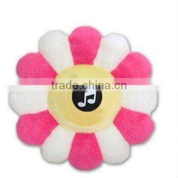 Cute Flower shape Plush Cushion Speaker