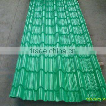 Building Material Prepainted Galvanized Aluzinc Metal Corrugated Steel Roofing Sheet photo-4