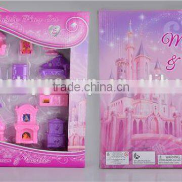 2016 New Fashion Kids Furniture Toy Plastic Castle Play Set photo-3