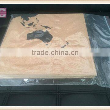 Cork Map OEM, World Map Customized Corkboard Wall World Map photo-2