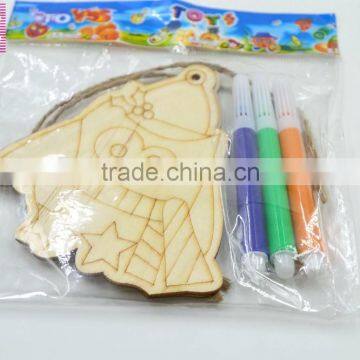 2016 DIY Christmas New Gifts Fish Craft MDF Wood Clip photo-2