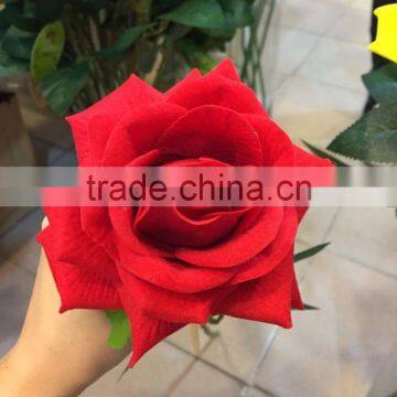 New t Sale in China Artificial Flower Decor Wedding Artificial Chinese Rose Flower Fake Decoration Flower Decoration photo-6