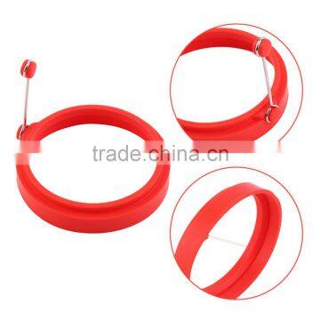 New Creative Round Shape Silicone Omelette Shaper Egg Fried Frying Pancake Cooking Mould Breakfast Essential photo-3