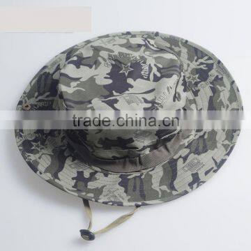 Special Outdoor Caps Camouflage Breathable Mesh and Circle Border Wind Sun Hat the Fisherman Cap Cap photo-3
