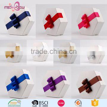 Wholesale Packing Gift Box Handmade Satin Ribbon Bow photo-4