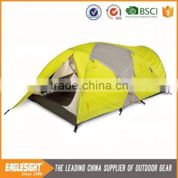 3 Person Double Layers One Vestibule Nylon Ripstop Waterproof Camping Tent