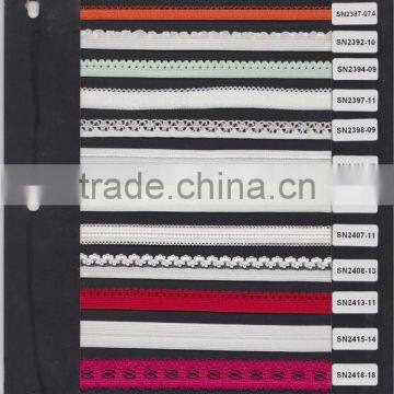 Custom high quality woven/knit underwear webbing elastic