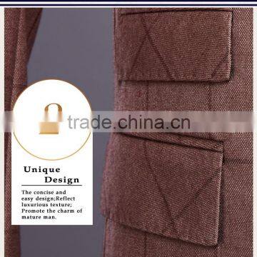 2017 Hot Sale Latest Pant Coat Picture Men Formal Suits With Stripe Fabric