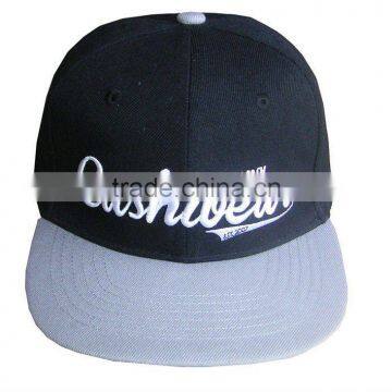Flat Bill 6 Panel Mesh Trucker Cap Embroider Customer Logo Hat photo-2