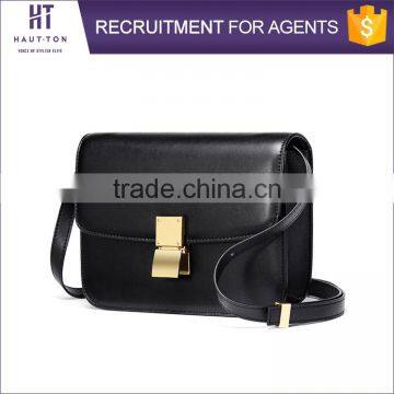 Best Selling Fashion Vintage Woman Strap Messenger Bags Good Quality Ladies Small Genuine Split Cow Leather Sling Shoulder Bag photo-4