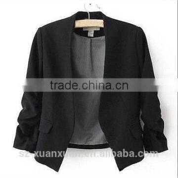 OEM Wholesaler Fashion Slim Woman Suit Blazer Colors Jacket photo-5