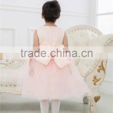 Factory Direct Sales Children Latest Party Wear American Fashion Sleeveless Heirloom Dress photo-6