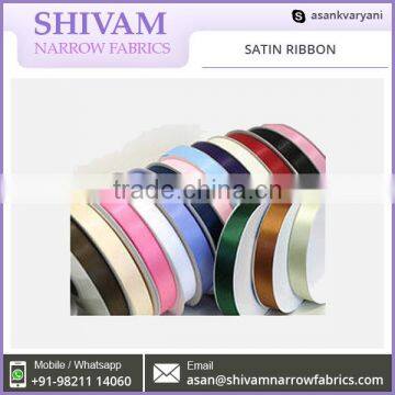 Single and Double Face Polyester Satin Ribbon Available in Various Colour photo-3