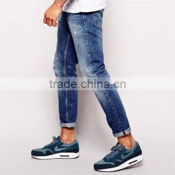Custom High Quality Mens Ripped Jeans photo-4