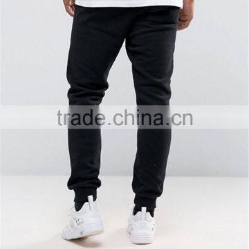 Custom Print Slim Fit Joggers With Cuffed Hem Men Gym Pants With White Drawstring photo-2