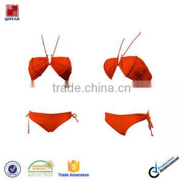 New Fashion Orange Color Bathing Suit Brazilian Bikini For Women