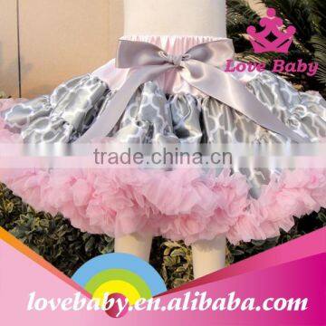 European High Quality Summer Fashion Lovely kids tulle skirt