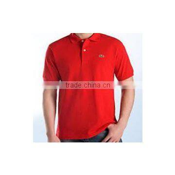 china factory polo shirt sale bright red color