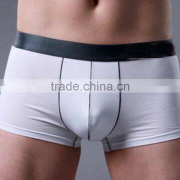 Hot Sale 93% Cotton and 3% Spandex 4 Colors For Choice Men's Cotton Boxer Shorts Underwear photo-2