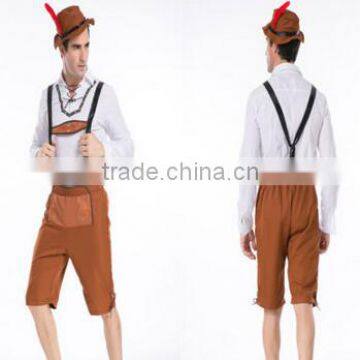 Walson Clothes Apparel China Supplier Sale Adult Sexy Bavarian Costume Man Oktoberfest Cosplay Costumes for Party photo-2