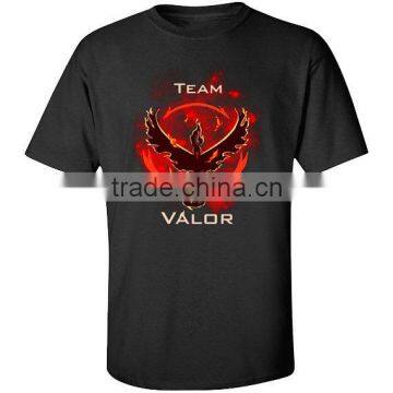 2016 Hot Pokemon Go Team Valor Mystic Instinct Mens Womens Summer Tops T-shirt T