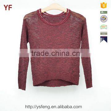 Models Hand Knitted Latest Sweater Designs For Girls