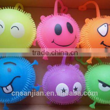 9cm expression puffer ball/cute squishy ball