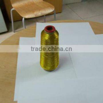 M type shiny metal thread fabric for clothes with good quality