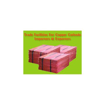 Avail Trade Finance Facilities for Copper Cathode Importers and Exporters