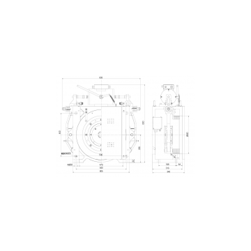 Gearless Traction Machine WWTY8 (1350KG) photo-2