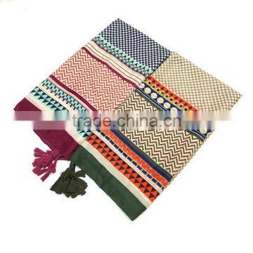 Hot Sale Summer Spring Printed Scarf With Tassel Women Fashion Shawl photo-3
