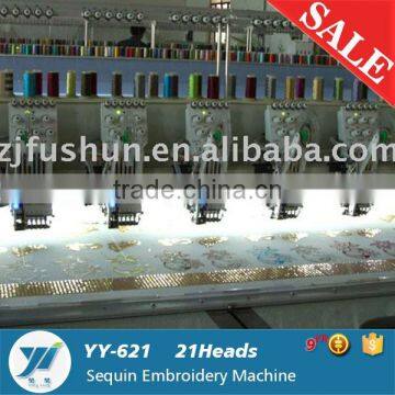 YY- 621 Single Sequin and flat Computerized Embroidery Machine