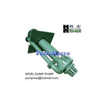 Submersible lime slurry vertical sump mining slurry pumps SP(R) for power plant