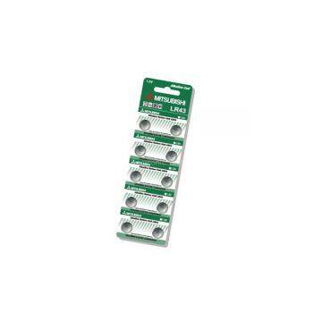 MITSUBISHI Alkaline button cell 0% MERCURY LR43