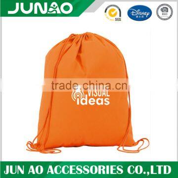 Promotional Sport Customized Drawstring Polyester Bag