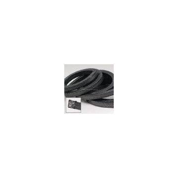 Graphite packing with carbon