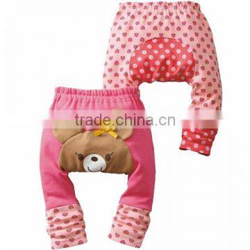 cute animal cotton kids pants