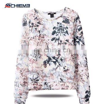 kids full sublimation printing polyester sweaters