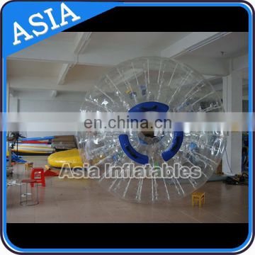 Plastic zorbing ball inflatable human sized hamster ball for bowling