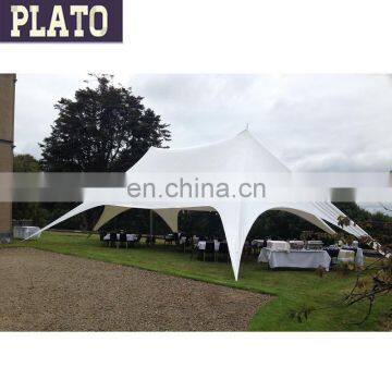 aluminum outdoor double peak star tent for party wedding events