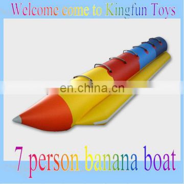 7 person Inflatable banana boat water sport