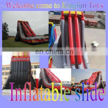 HOT sales inflatable wet/dry slide in Guangzhou