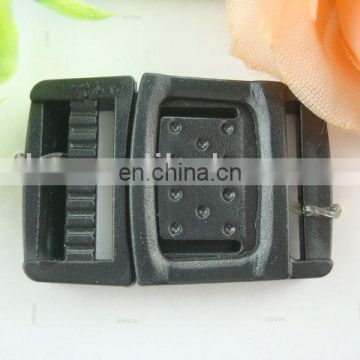 hot sale black plastic buckle for bags