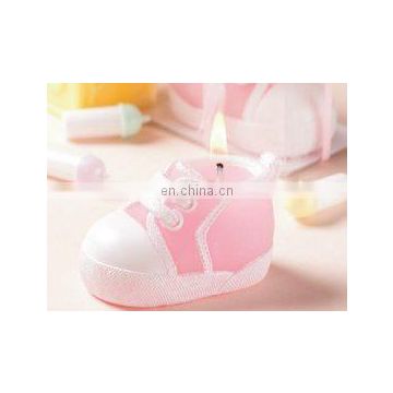 Pink Baby Bootie/Sneaker Design Candle