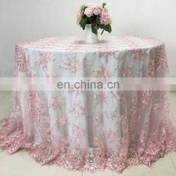 christmas embroidery lace table cloth overlays