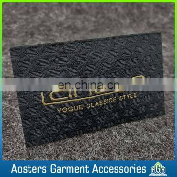 custom desiger garment damask woven labels for clothing