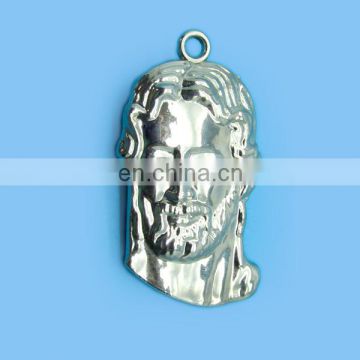 Zinc alloy chrome plated feature key tag