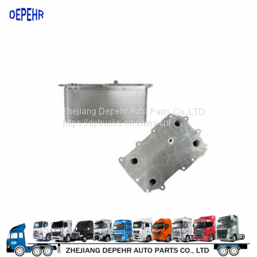 Zhejiang Depehr Heavy Duty European Tractor Lubrication System DAF CF85XF95/105Truck Aluminum Oil Cooler 1780140 1643074