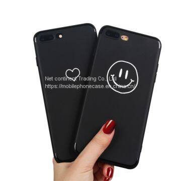 hot seller black matte cover for iphone 7 8 plus case, amazon best seller tpu phonecase for iphone 7 8